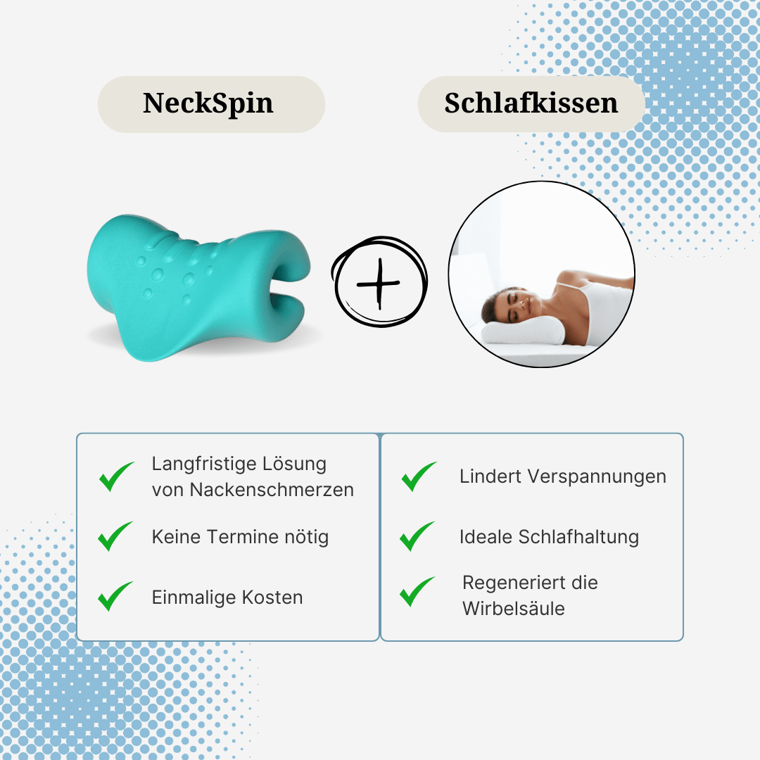 NeckSpin Nacken-Verspannungen lösen oder Geld zurück!